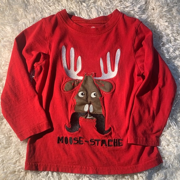 CHRISTMAS LOT OF 3.  STAR WARS SWEATER, RABBIT SKINS HOME ALONE TEE & OKIE DOKIE - Picture 13 of 16